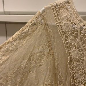 Romantic Ivory Lace Top